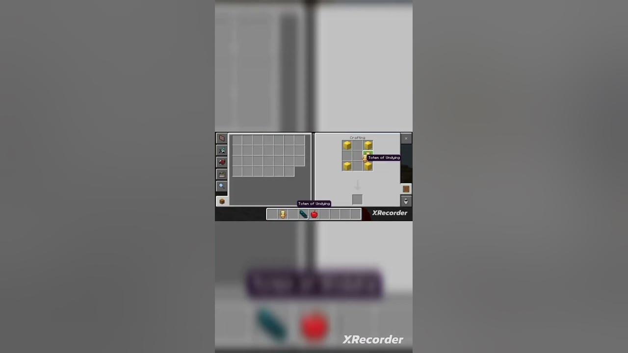 How to make enchanted apple in youtube