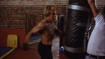 Chuck Norris Hitting The Heavy Bag | The Octagon
