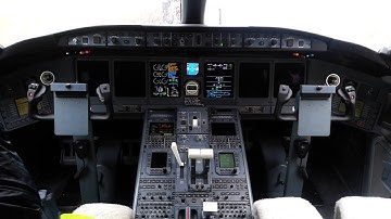 Global Express APU start.