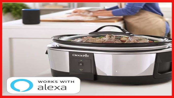 Crockpot™ 6-qt. Programmable Alexa-Enabled Slow Cooker
