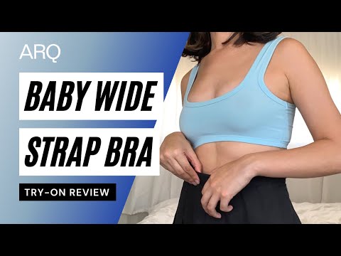 ARQ Baby Wide Strap Bra Try-On Review | The Lobby #shorts