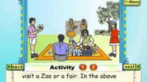 Learn Evs - Class 1 - Fun With The Family Part-3 - Animation