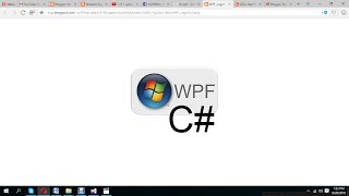 How to Developer Desktop Applications in C#, WPF Part 1