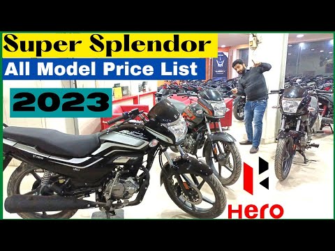 super splendor all model price