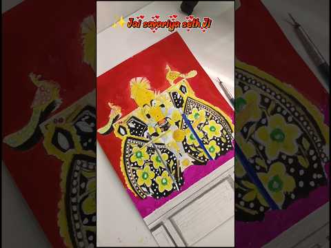 ✨ Sanwariya Seth Ji Drawing ❤️ | 100% Hand Drawn Art | #shorts