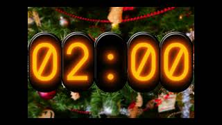 Two 2 minute timer - Christmas countdown with music