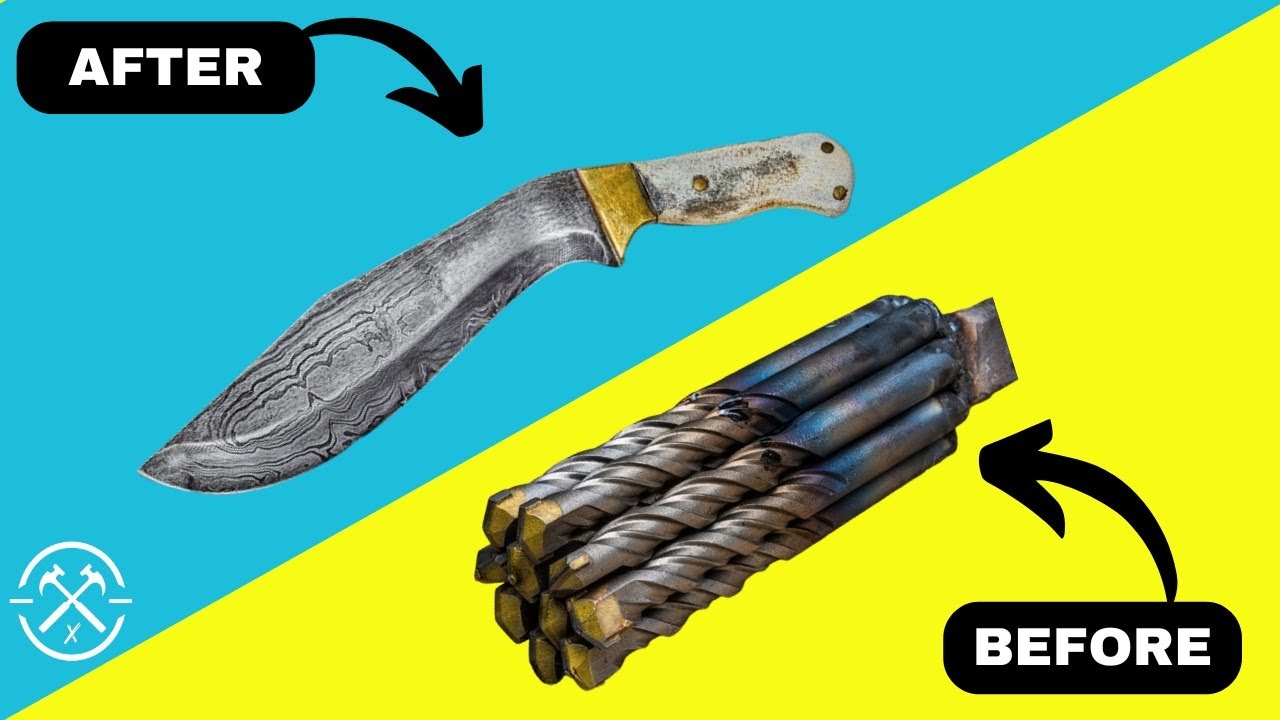 How To Made A Knife Out Of A Drill Knife making The Craft