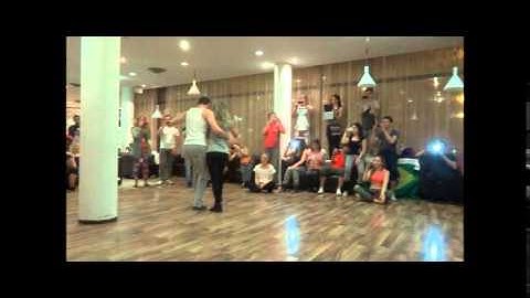 Bruno Galhardo & Eglantine Oliveira, Fantastic Brazilian Zouk Demo, fast song