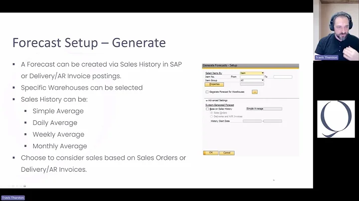 Forecasting and MRP | SAP Business One