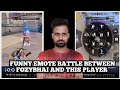 FUNNY 😂 EMOTE BATTLE BETWEEN FOZYAJAY AND RANDOM PLAYER|😂