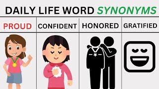 5 Words for Feeling Good About Yourself | Learn English Vocabulary | SYNONYM SERIES #synonyms