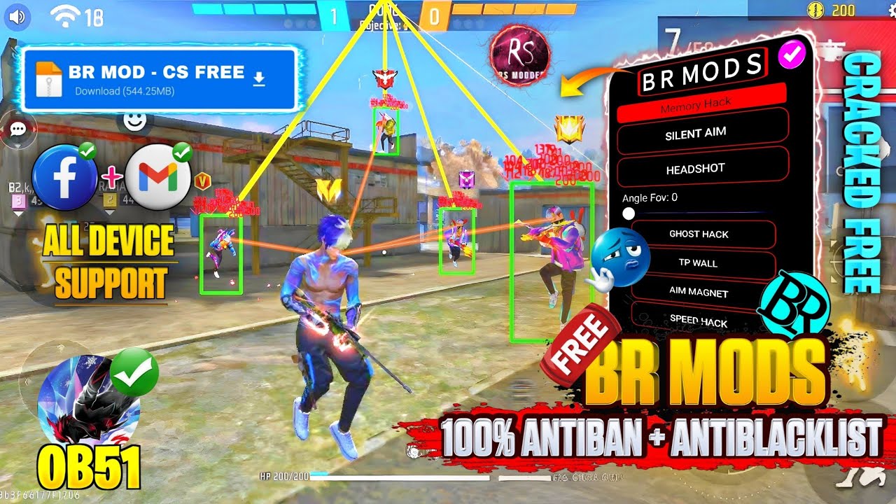 Free Fire Panel Mobile 🔥 FF Antiban Panel OB51 | Free Fire Hack New 😈 FF Injector 2025