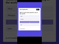 Quiz App made with HTML, CSS and JS