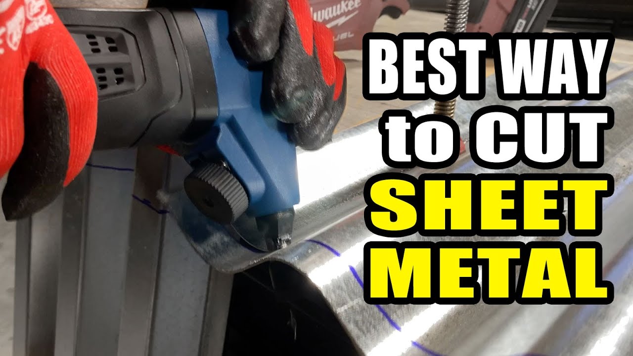 How To Cut Corrugated Sheet Metal Or Roofing | Best Tool For The Job?