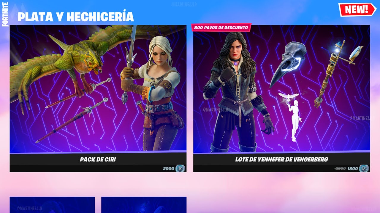 Fortnite's Latest Crossover Features the Witcher Franchise, Ciri and  Yennefer of Vengerberg Skins Now Available