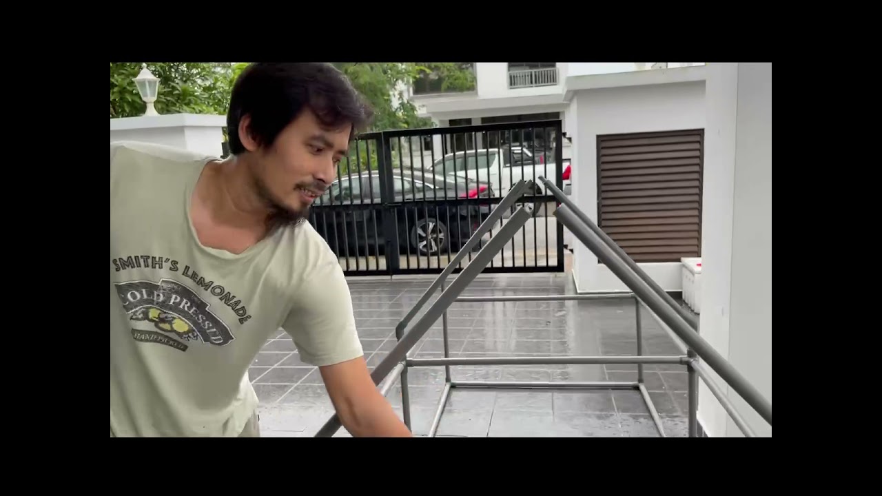 Cara buat rumah steam keladi atau green house.