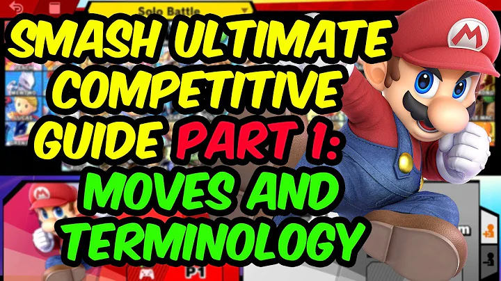 Super Smash Bros Ultimate Competitive Guide Part 1:  Moves and Terminology