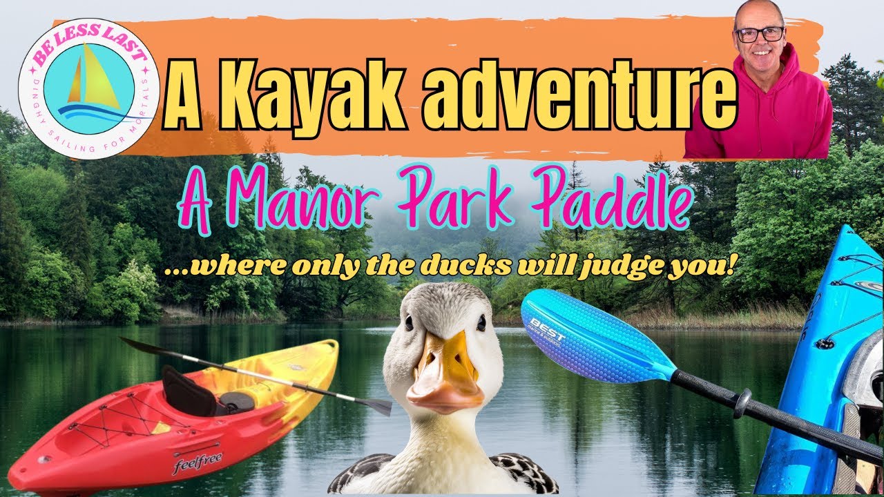 A Kayak Adventure.  Epic paddling at Manor Park.