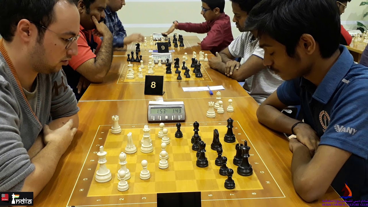 Congratulations Aravindh Chithambaram for winning Dubai chess open -  Chessgurukul