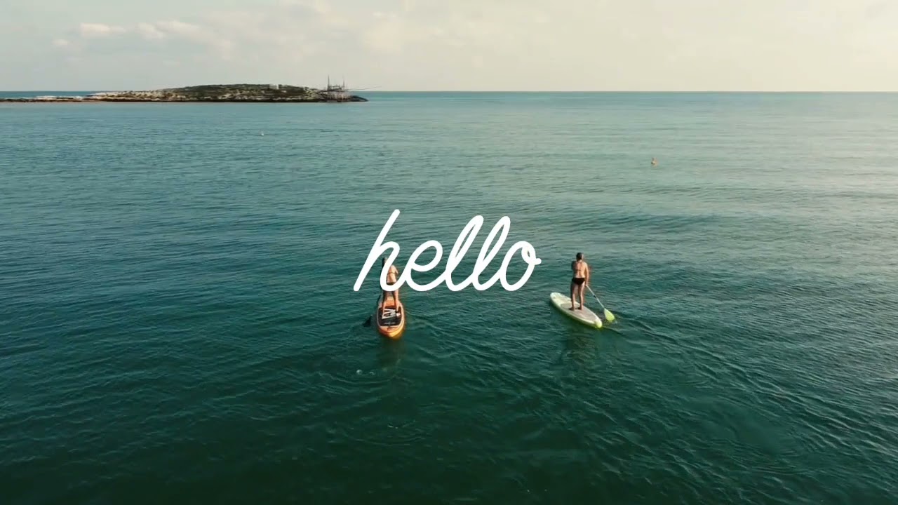 SUP Droneshooting Gargano by 