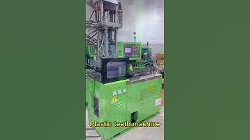 Plastic zipper teeth making machine #zippermachine