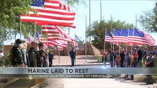 Family buries Tucson Marine Ivy Unruh, 25, killed in Kansas