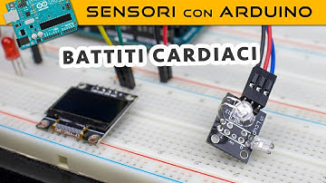 Sensore di battiti cardiaci per il monitoraggio della frequenza cardiaca (Sensori con Arduino)