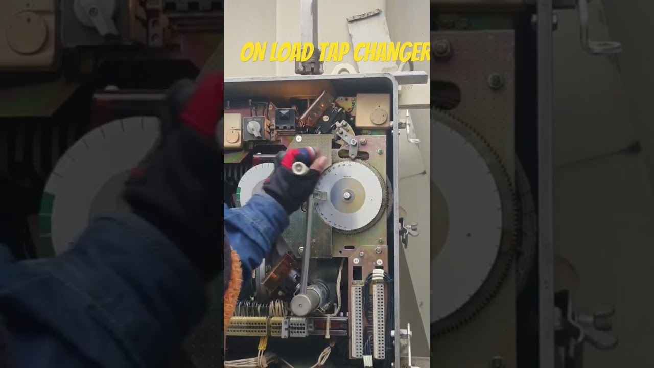 On Load Tap Changer(OLTC) of 33/11 KV Power Transformer #shorts