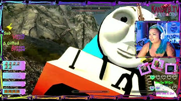 Trains In Skyrim? #Skyrim #ModdedSkyrim #CrowdControl #ChatControlsTheGame #FunnyClips #StreamerFail