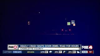 Single car crash on Zemel Road takes the life of Punta Gorda woman