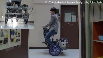 THV83: Human-Powered Robotic Personal Mobility Vehicle Prototype, Inverted pendulum control