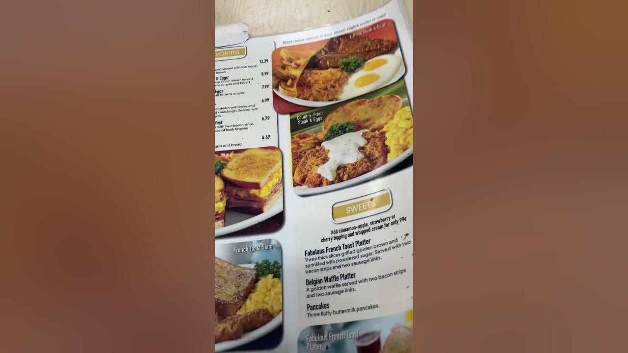 Menú - Denny's Puerto Rico