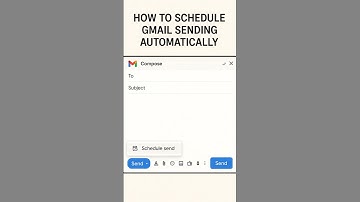 How to Schedule Emails⏰| 30-Second Hack! #OfficeANcode #GmailTips #EmailHacks #Productivity