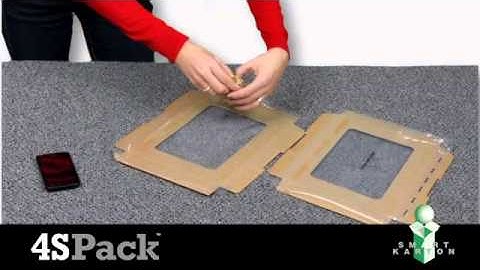 Smart Karton Fragile Packaging Solution - 4S Suspension Pack