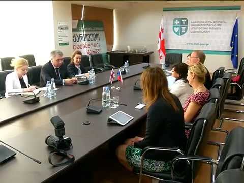 შეხვედრა ჩეხეთის შრომისა და სოციალურ საკითხთა მინისტრთან