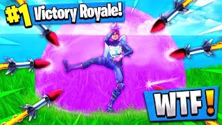 *NEW* Explosive FORCE FIELD Weapon!! ( Fortnite Trophy Turret Concept )