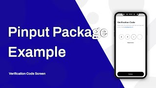 Flutter - Verification Code Screen | Pinput Package Example | Flutter UI Speed Code