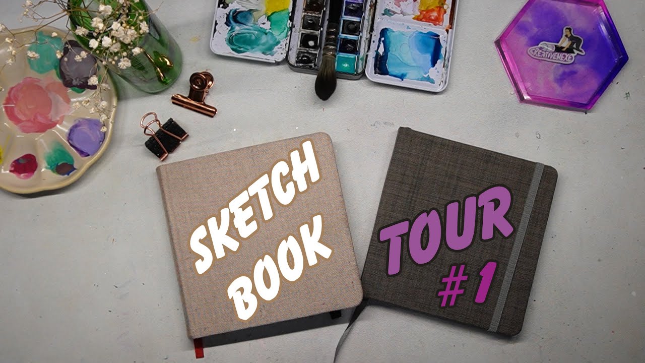 Mixed-Media Sketchbooktour - eigene Entwicklung, Reaktivierung Kreativität