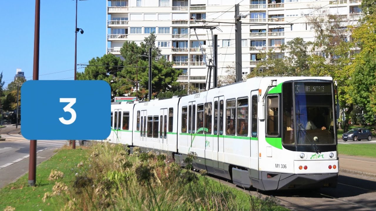 GEC-Alsthom TFS N°336 - Ligne 3 - Réseau Naolib - Nantes