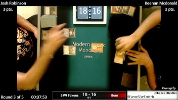 Modern Magic Mondays 10/27 Burn vs BW Tokens