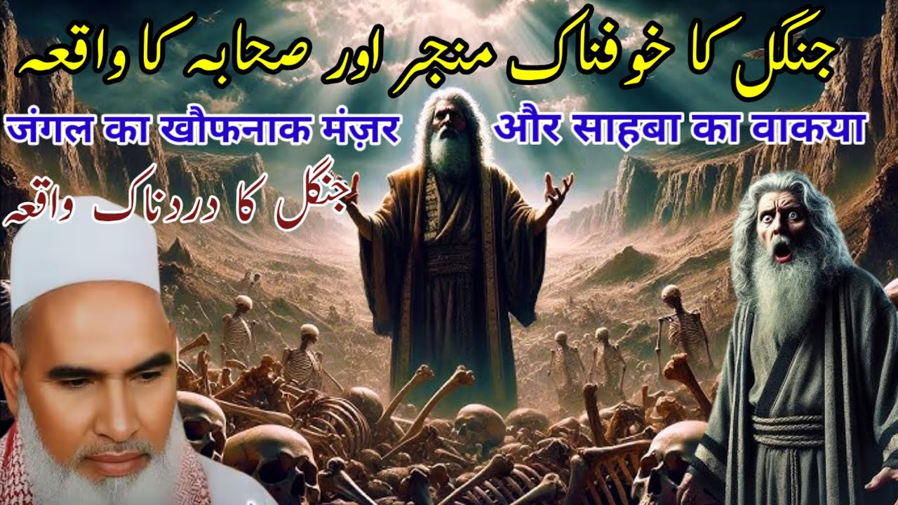 Jungle Ka Khofnak Manzar Aur Shaba Ka Waqia 😱 Jungle Ka Manzar / Qari Haneef Multani / Qari Haneef 