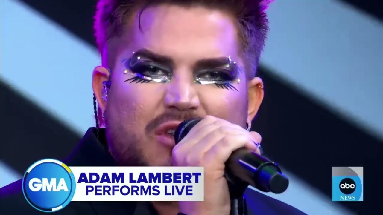 Adam Lambert - Holding Out for a Hero (live gma) Adam Lambert - Holding Out for a Hero (live gma)