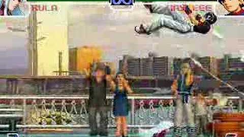 kula combo (unblockable) kof 2002