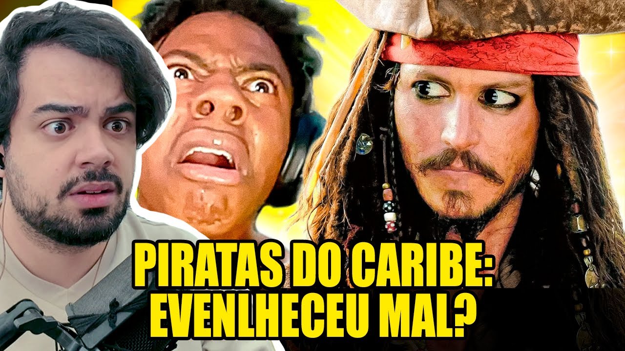 Piratas do Caribe NÃO FAZIA SENTIDO! - Patrux reage a @RhoninStudio