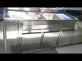 Stainless steel kitchen cabinets