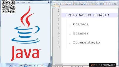 Universidade XTI   JAVA   011   Entrada de Dados com Scanne