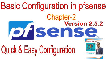 Basic Configuration in pfsense Firewall | pfsense 2.5.2 configuration | pfsense firewall on RAID1