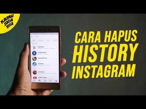 Cara Hapus History Instagram Agar Tidak Bisa Dilihat