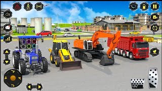 Real Construction Simulator 3D - JCB Excavator Driving Game - Android Gameplay screenshot 4