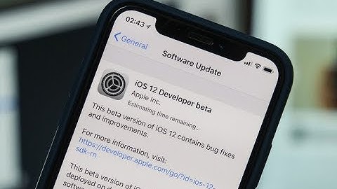 Hướng dẫn nâng cấp ios 12 năm 2024